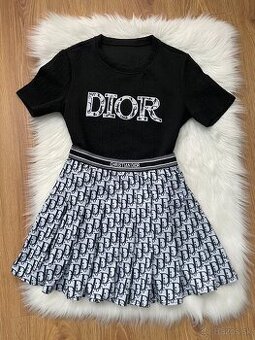 Dior Súprava - tričko +sukňa - 3