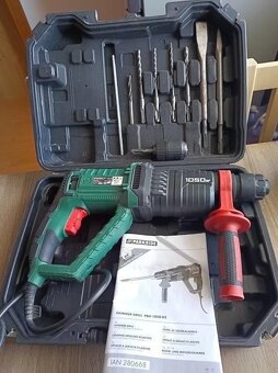 PARKSIDE® Vrtacie a sekacie kladivo PBH 1050 s príslušenstvo - 3