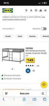 Poschodová posteľ - 3