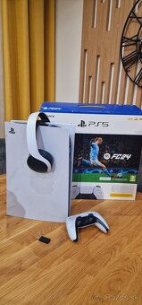 Playstation 5 + dual ovladač + slúchadla - 3