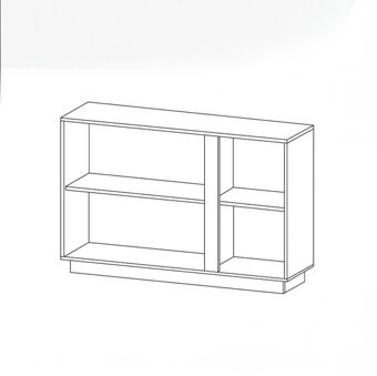 KOMODA 138x90x40cm - 3