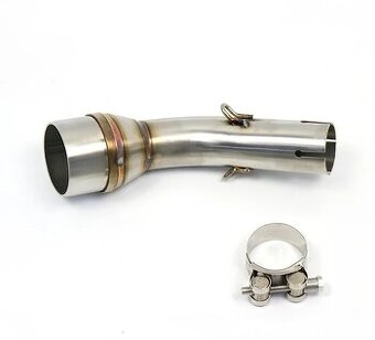 Nové nerezové Výfukové Koleno / Zvod / Diel / Medzikus - 3