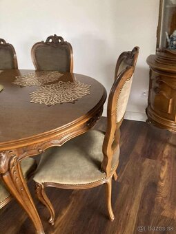 LUXUSNÝ JEDÁLENSKÝ SET 1+6 – Klasický Barokový/Rokokový štýl - 3