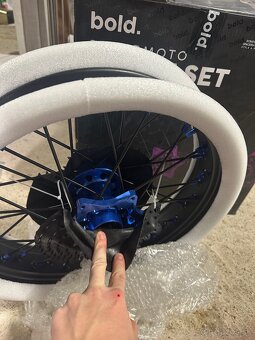 Supermoto kolesa Bold blue V2 - 3