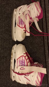 Detské dievčenské korčule na ľad - 3