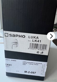 Sprchova podomietkova bateria - 3