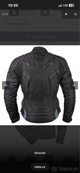 Motorkárska bunda MBW - 3