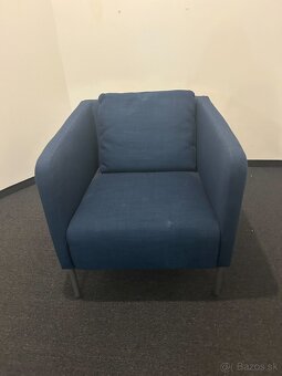 IKEA EKERO kreslo modré - 3
