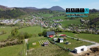 KOTRČINÁ LÚČKA - SLNEČNÝ POZEMOK + CHATKA 1020m2 - 3