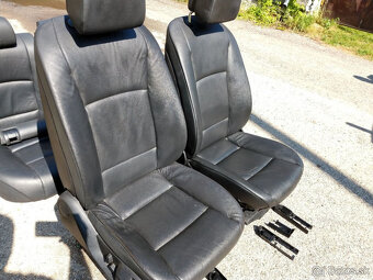 Sedadla BMW F11 520 525 530 vyhrievane elektricke kožene - 3