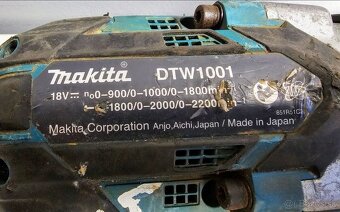 Makita DTW1001 rázový uťahovak - 3