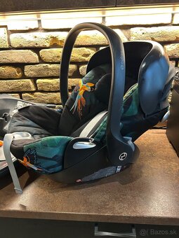 Vajičko + zakladňa Cybex Cloud Q edicia Birds of Paradise - 3