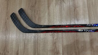 ✅ NOVÉ HOKEJKY BAUER NEXUS SYNC RED - P02 - 107 F - 171 CM ✅ - 3