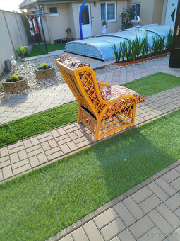 Ratanové hojdacie kreslo - 3