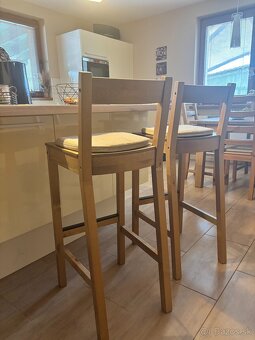 Barové stoličky IKEA 2ks NEPOUŽÍVANÉ - 3