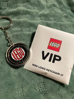 LEGO Retro Spinning Keychain 1950 Logo - 3