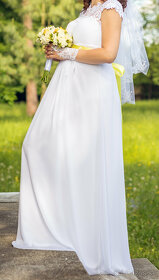 Svadobné, tehotenské šaty - 3