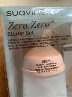 SUAVINEX Novorodenecká sada ZERO ZERO 180 ml - 3