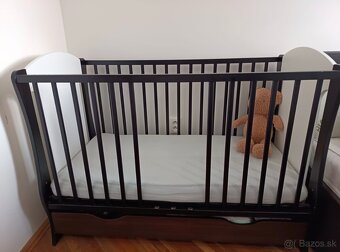 Detská postieľka + matrac +výbava (TOP STAV) - 3