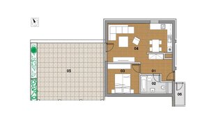 2 izbové byty v novostavbe, Spišská Nová Ves - 3