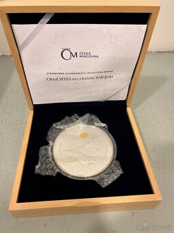 Kilogramové strieborné mince ČM - 3