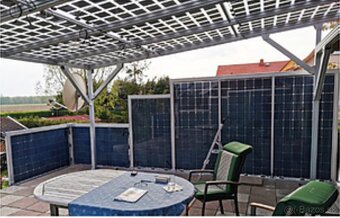☀️ Fotovoltaická terasa s hliníkovou konštrukciou - 3