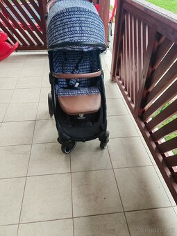 PETITE&MARS Kočík športový Street+ Heritage Folk s nánožníko - 3