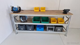 ponk, pracovný stôl. Dielenský stol. - 3