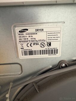Predám sušičku Samsung - 3