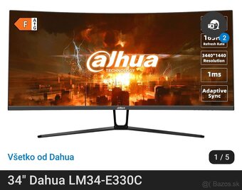 34" Dahua LM34-E330C - 3