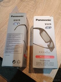 Predám 3D okuliare Panasonic - 3