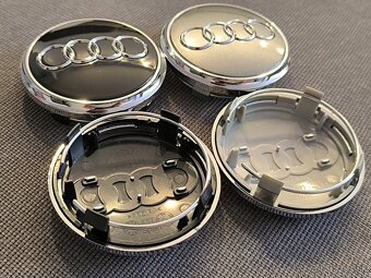 Audi stredové krytky 77mm 4ks ( sada) - 3