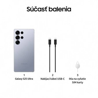 Samsung Galaxy S25 Ultra 12 GB/512 GB Titanium Silverblue - 3
