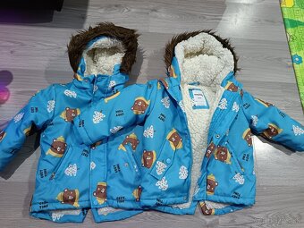 Zimná bunda pre chlapčeka 92 - 3