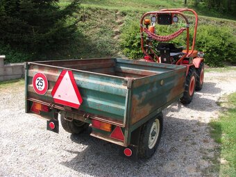 Predám orig.fabrickú vlečku-sklápač typ-ANS151. - 3