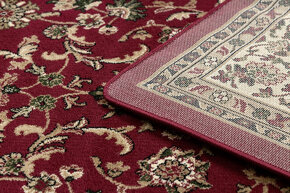 Krásny kvalitný koberec ROYAL Bordový - 3