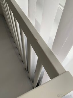 Predám detskú postieľku Ikea stuva s matracom, rozmer 60x120 - 3