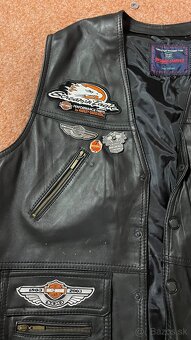 Kožená vesta HARLEY DAVIDSON - 3