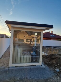 Exteriérová sauna - 3