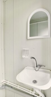 Sanitárný kontajner s jedným WC a umývadlom 120x120x255 cm - 3