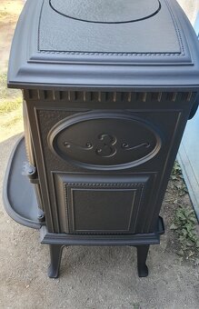 Liatinové kachle Jotul F 3 TD čierný lak - 3