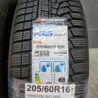 Zimné pneumatiky 205/60 R16 HANKOOK DOT1820 - 3