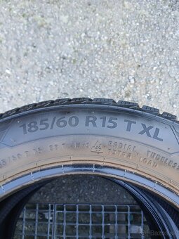 185/60R15 zimné pneumatiky - 3