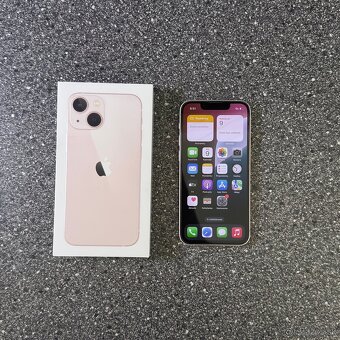 .,.” 100% Baterka Predam IPhone 13 mini 128GB Ružový - 3