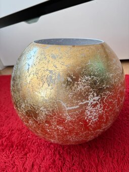 Stropne svietidlo sklo zlate - 3