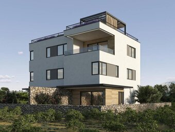 CHORVÁTSKO - Apartmán so strešnou terasou - MANDRE, ostrov P - 3