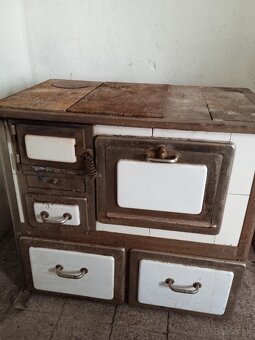 Kachlový sporák na drevo - 3