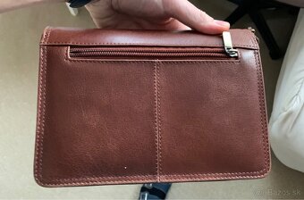 Štýlová pánska kožená taška LaraBags - 3
