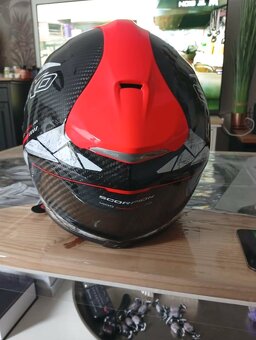 Moto prilba Scorpion EXO-1400 Air Carbon – XL, ako nová - 3