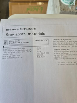 HP LaserJet Pro MFP M426fdn 109032 stran - 3